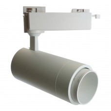 Светодиодный светильник Feron AL137 трековый однофазный на шинопровод 20W 4000K белый, изменяемый угол освещения 15-60град 51175 Светодиодный светильник Feron AL137 трековый однофазный на шинопровод 20W 4000K белый, изменяемый угол освещения 15-60град 51175