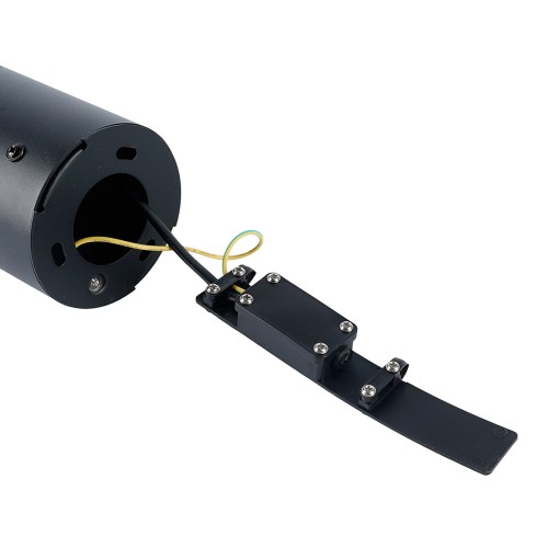 Светильник садово-парковый Feron DH1805, столб,  E27 230V, черный 51995 Светильник садово-парковый Feron DH1805, столб,  E27 230V, черный 51995