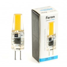Лампа светодиодная Feron LB-423 G4 3W 230V 6400K 51169 Лампа светодиодная Feron LB-423 G4 3W 230V 6400K 51169