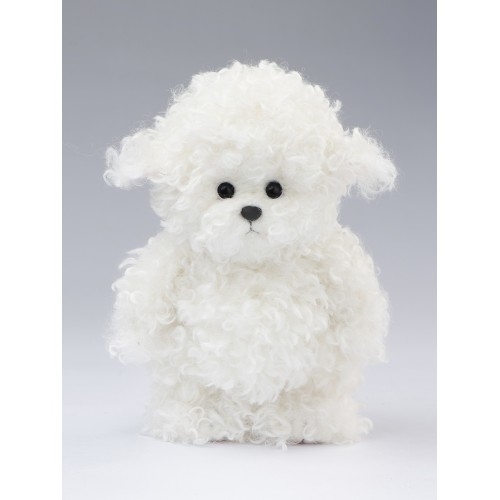 Авторская мягкая игрушка Lina Щенок Бишон белый S (±20 см) Маршмелоу Авторская мягкая игрушка Lina Щенок Бишон белый S (±20 см) Маршмелоу