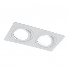 Светильник встраиваемый Feron DL2802 потолочный MR16 G5.3 белый 40529 Светильник встраиваемый Feron DL2802 потолочный MR16 G5.3 белый 40529