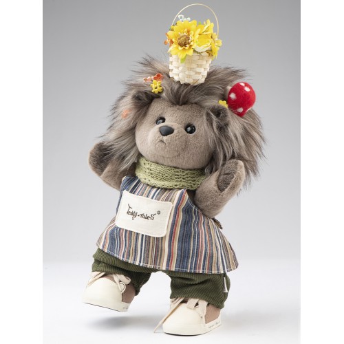 Авторская мягкая игрушка Lina Ежик серый Мори с костюмом M (±30 см) Авторская мягкая игрушка Lina Ежик серый Мори с костюмом M (±30 см)