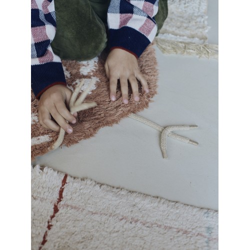 Хлопковый ковер Курочка 110*100 Хлопковый ковер Курочка 110*100