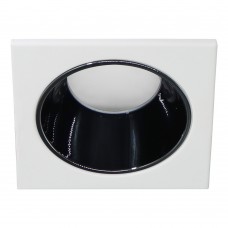 Светильник встраиваемый Feron DL3112 потолочный MR16 G5.3 белый + черный хром 51405 Светильник встраиваемый Feron DL3112 потолочный MR16 G5.3 белый + черный хром 51405