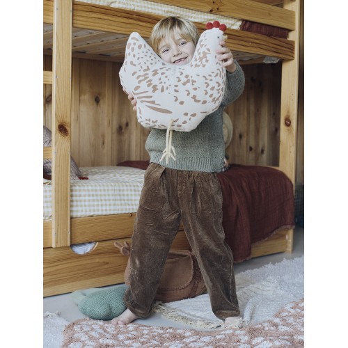 Фигурная интерьерная подушка Курочка 36*35*11 Фигурная интерьерная подушка Курочка 36*35*11