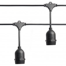 Гирлянда Feron CL50-25-1 Евро белт-лайт на подвесах 230V черный IP65 25м 41866 Гирлянда Feron CL50-25-1 Евро белт-лайт на подвесах 230V черный IP65 25м 41866