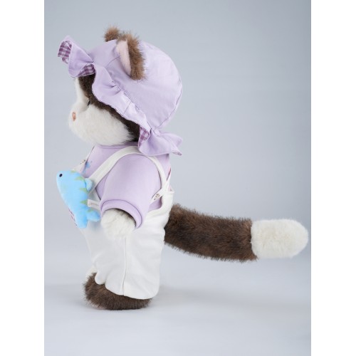 Авторская мягкая игрушка Lina Кошечка Фасолечка в одежке размер M (±30 см) Авторская мягкая игрушка Lina Кошечка Фасолечка в одежке размер M (±30 см)