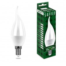 Лампа светодиодная SAFFIT SBC3711 Свеча на ветру E14 11W 230V 4000K 55134