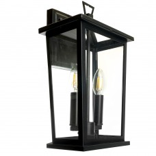 Светильник садово-парковый Feron PL751 на стену вниз  60W E14 230V, черный 51279 Светильник садово-парковый Feron PL751 на стену вниз  60W E14 230V, черный 51279