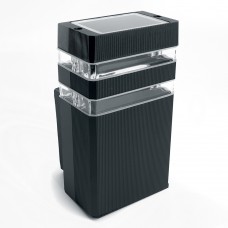 Светильник садово-парковый Feron DH0806, на стену вверх,  E27 230V, черный 41153 Светильник садово-парковый Feron DH0806, на стену вверх,  E27 230V, черный 41153