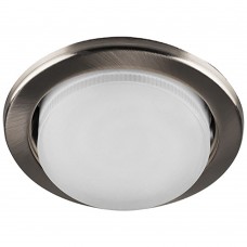 Светильник встраиваемый Feron DL53 потолочный GX53 титан 28946 Светильник встраиваемый Feron DL53 потолочный GX53 титан 28946