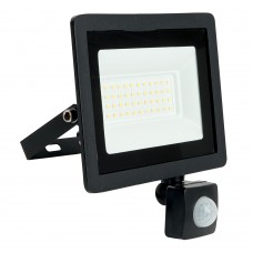 Светодиодный прожектор SAFFIT с выносным датчиком SFL80-50 IP65 50W 6400K черный 29524 Светодиодный прожектор SAFFIT с выносным датчиком SFL80-50 IP65 50W 6400K черный 29524