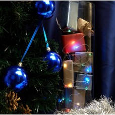 Светодиодная гирлянда Feron CL588 линейная Роса, мультиколор, 2м, с питанием от батареек, прозрачный шнур 51441 Светодиодная гирлянда Feron CL588 линейная Роса, мультиколор, 2м, с питанием от батареек, прозрачный шнур 51441