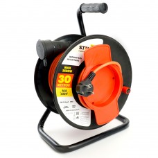 Удлинитель на пластиковой катушке STD04-10-30 (UG) 1-местный с/з 3*1,5, 30м, 250В, 16А, IP44, Standart (29409) STEKKER 50175 Удлинитель на пластиковой катушке STD04-10-30 (UG) 1-местный с/з 3*1,5, 30м, 250В, 16А, IP44, Standart (29409) STEKKER 50175