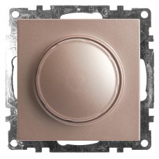 Выключатель диммирующий TRIAC(механизм), STEKKER GLS10-7106-02, 250V, 500W, серия Катрин, шампань 39601 Выключатель диммирующий TRIAC(механизм), STEKKER GLS10-7106-02, 250V, 500W, серия Катрин, шампань 39601