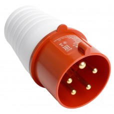 Вилка прямая ST-025 32А 380В 3P+PE+N IP44, PPG32-025-44, Stekker 49431 Вилка прямая ST-025 32А 380В 3P+PE+N IP44, PPG32-025-44, Stekker 49431