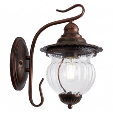 Светильник садово-парковый Feron PL591 на стену вниз 60W 230V E27, коричневый 41171 Светильник садово-парковый Feron PL591 на стену вниз 60W 230V E27, коричневый 41171