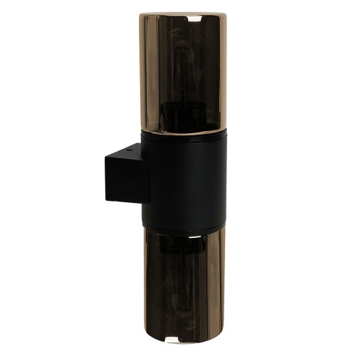 Светильник садово-парковый Feron DH1802, на стену вверх/вниз,  E27 230V, черный 51993 Светильник садово-парковый Feron DH1802, на стену вверх/вниз,  E27 230V, черный 51993