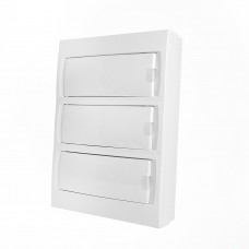 Бокс настенный STEKKER EBX50-3/36-40 36 модулей, белый, пластик, серия Standart 49647 Бокс настенный STEKKER EBX50-3/36-40 36 модулей, белый, пластик, серия Standart 49647