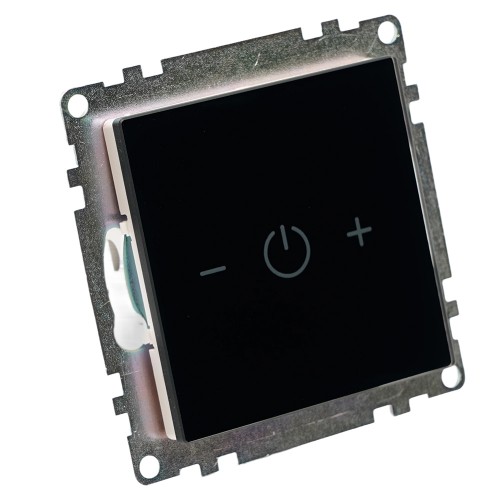 Выключатель диммирующий сенсорный (механизм) 250В, 150W, серия Катрин, черный STEKKER 50277 Выключатель диммирующий сенсорный (механизм) 250В, 150W, серия Катрин, черный STEKKER 50277