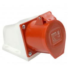 Розетка стационарная ST-124 32А 380В 3P+PE IP44, RST32-124-44, Stekker 49436 Розетка стационарная ST-124 32А 380В 3P+PE IP44, RST32-124-44, Stekker 49436