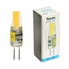 Лампа светодиодная Feron LB-424 G4 3W 12V 6400K 51172 Лампа светодиодная Feron LB-424 G4 3W 12V 6400K 51172