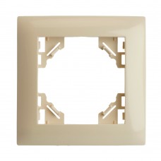 Рамка 1-местная, горизонтальная, STEKKER, PFR00-9011-02, серия Эрна Элегант, слоновая кость 49666 Рамка 1-местная, горизонтальная, STEKKER, PFR00-9011-02, серия Эрна Элегант, слоновая кость 49666