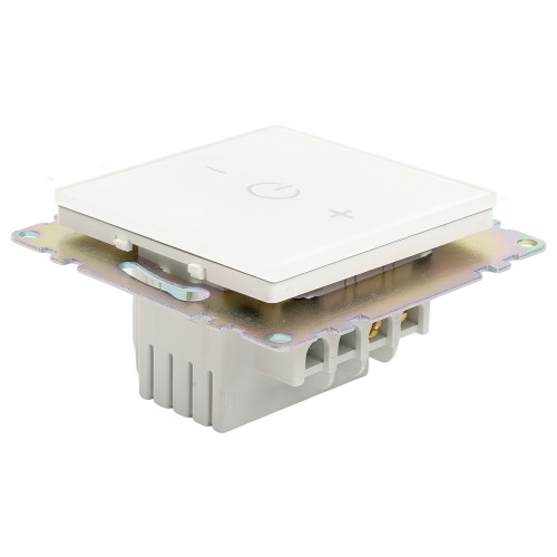 Выключатель диммирующий сенсорный (механизм) 250В, 150W, серия Катрин, белый STEKKER 50276 Выключатель диммирующий сенсорный (механизм) 250В, 150W, серия Катрин, белый STEKKER 50276