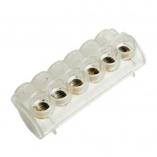 Клемма 6-ти контактная STEKKER для подключения сетей уличного освещения KE10.3 (Al10-35/Cu1,5-25), LD610-6 50214 Клемма 6-ти контактная STEKKER для подключения сетей уличного освещения KE10.3 (Al10-35/Cu1,5-25), LD610-6 50214