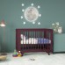 Кроватка для новорожденного Lilla - модель Aria Italian Plum