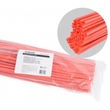 Термоусадочная трубка STEKKER 5,0/2,5 мм, длина 100 см., усадка 2:1, красный HST-525-100RD. Упаковка (50 шт) 50261