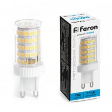 Лампа светодиодная Feron LB-435 G9 11W 175-265V 6400K 38151 Лампа светодиодная Feron LB-435 G9 11W 175-265V 6400K 38151
