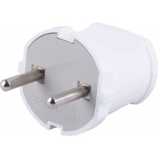 Вилка прямая б/з STEKKER, PPG10-43-201, пластик, 250В, 10A, IP20, белый 32855 Вилка прямая б/з STEKKER, PPG10-43-201, пластик, 250В, 10A, IP20, белый 32855