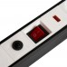 Сетевой фильтр 4-местный с/з STEKKER 3x1мм2, 1,8 м, 250В, 16А, серия Techno, HM22-41-02, белый 50147