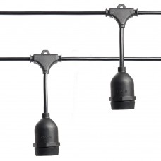 Гирлянда Feron CL50-13-1 Евро белт-лайт на подвесах 230V черный IP65 13м 41826 Гирлянда Feron CL50-13-1 Евро белт-лайт на подвесах 230V черный IP65 13м 41826