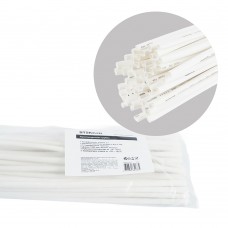 Термоусадочная трубка STEKKER 5,0/2,5 мм, длина 100 см., усадка 2:1, белый HST-525-100WH. Упаковка (50 шт) 50255