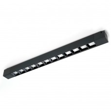 Светодиодный светильник Feron AL130 трековый однофазный на шинопровод 30W 4000K 60 градусов черный серия LensLine 48374 Светодиодный светильник Feron AL130 трековый однофазный на шинопровод 30W 4000K 60 градусов черный серия LensLine 48374