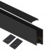 Шинопровод для низковольтных трековых  светильников, черный, 2м, CABM1000