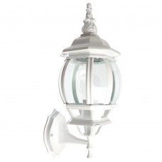 Светильник садово-парковый Feron 8101/PL8101 восьмигранный на стену вверх 100W E27 230V, белый 11095 Светильник садово-парковый Feron 8101/PL8101 восьмигранный на стену вверх 100W E27 230V, белый 11095