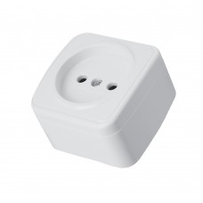 Розетка накладная 1-местная б/з STEKKER, PST10-501-20, пластик АВS, 250В, 16А, IP20, серия Basic, белый 50074 Розетка накладная 1-местная б/з STEKKER, PST10-501-20, пластик АВS, 250В, 16А, IP20, серия Basic, белый 50074