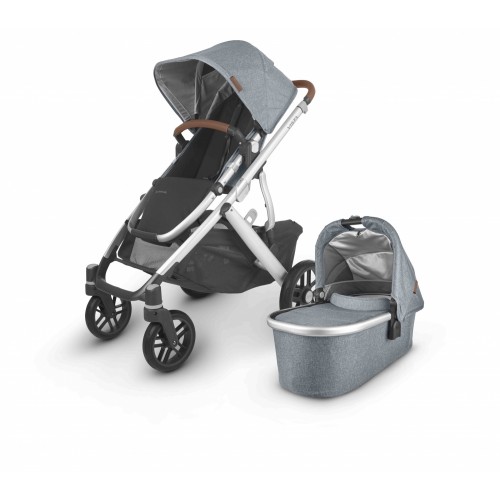 Коляска 2 в 1 UPPAbaby VISTA V2 GREGORY голубой меланж