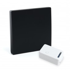 Выключатель беспроводной FERON TM181 230V 500W одноклавишный с радиочастотным контроллером LD100, черный 50507 Выключатель беспроводной FERON TM181 230V 500W одноклавишный с радиочастотным контроллером LD100, черный 50507