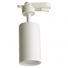 Светодиодный светильник Feron AL128 трековый однофазный на шинопровод 10W 4000K 35 градусов белый 48916 Светодиодный светильник Feron AL128 трековый однофазный на шинопровод 10W 4000K 35 градусов белый 48916