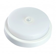 Светильник светодиодный пылевлагозащищённый с ИК-датчиком Feron AL3016 в пластиковом корпусе 12W 4000K IP65 белый 48564 Светильник светодиодный пылевлагозащищённый с ИК-датчиком Feron AL3016 в пластиковом корпусе 12W 4000K IP65 белый 48564