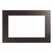 Рамка  2-местная (без перемычки), стекло, STEKKER, GFR00-7012-04, серия Катрин, шоколад 39569 Рамка  2-местная (без перемычки), стекло, STEKKER, GFR00-7012-04, серия Катрин, шоколад 39569