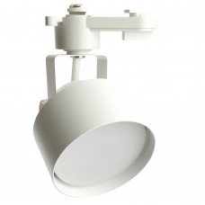 Светильник Feron AL189 трековый однофазный на шинопровод под лампу GX53, белый 48708 Светильник Feron AL189 трековый однофазный на шинопровод под лампу GX53, белый 48708