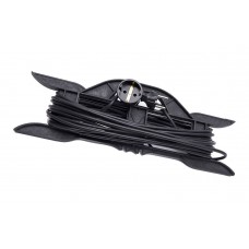 Удлинитель-шнур на рамке 1-местный c/з Stekker, HM02-01-10, 10м, 3*0,75, серия Home (УХз-10), черный 39223 Удлинитель-шнур на рамке 1-местный c/з Stekker, HM02-01-10, 10м, 3*0,75, серия Home (УХз-10), черный 39223