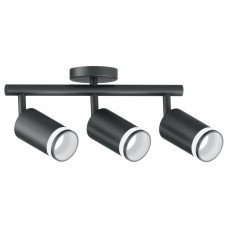 Светильник Feron ML233 LUNA настенно-потолочный под лампу GU10, черный 41491 Светильник Feron ML233 LUNA настенно-потолочный под лампу GU10, черный 41491