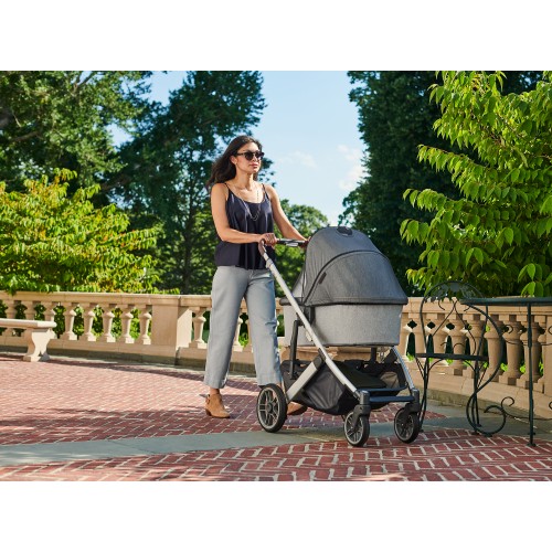 Коляска прогулочная UPPAbaby Cruz V2 STELLA серебристый меланж