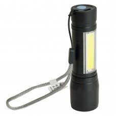 Фонарь ручной Feron TH2408 с аккумулятором USB ZOOM 51118 Фонарь ручной Feron TH2408 с аккумулятором USB ZOOM 51118